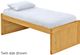 Crate Designs™ Furniture Classic Twin Low Profile Captain's Bed-0