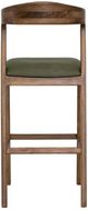 International Furniture Direct Silver Brown/Green 24" Bar Stool-3