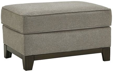 Signature Design by Ashley® Kaywood 2-Piece Granite Chair and Ottoman Set-2