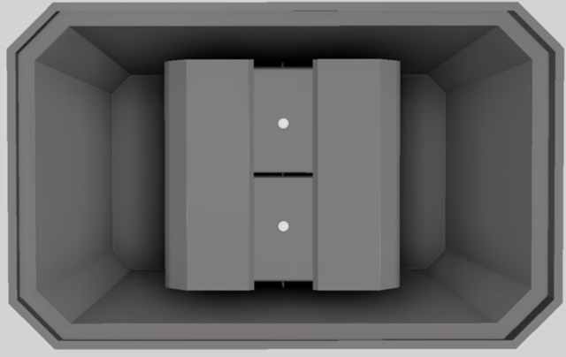 Vent-A-Hood® Designer Series 48" Gunsmoke Island Range Hood-1