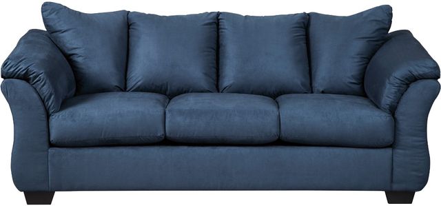 Signature Design by Ashley® Darcy 2-Piece Blue Living Room Set-1