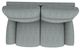 La-Z-Boy® Robin Indigo Power Reclining Loveseat with Headrest and Lumbar-4