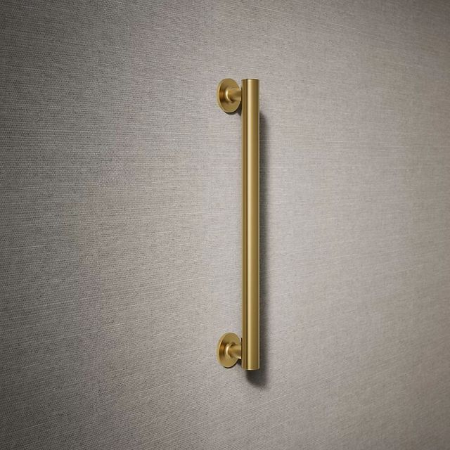KOHLER® Purist® Vibrant Brushed Moderne Brass 18" Grab Bar-1