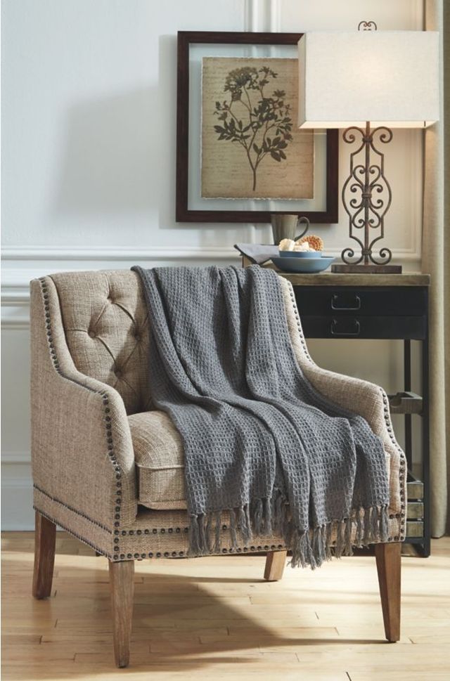 Signature Design by Ashley® Rowena Gray Throw-1