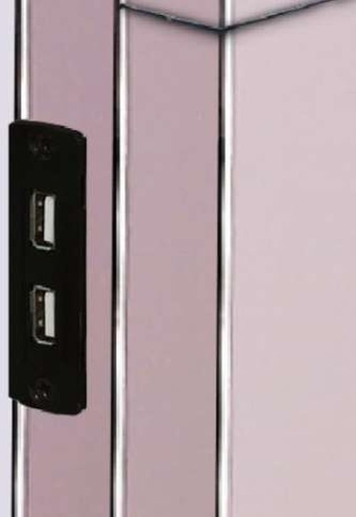 Winners Only® Jewel Pink Youth Twin Panel Bed-3