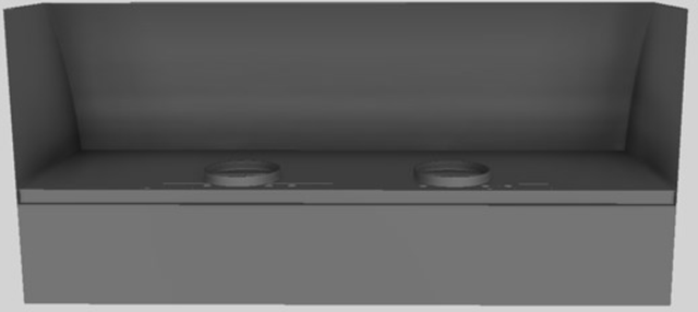 Vent-A-Hood® 66" Gunsmoke Wall Mounted Range Hood-4