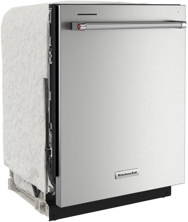 KitchenAid® 24" PrintShield™ Stainless Steel Top Control Built In Dishwasher-3