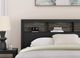 Signature Design by Ashley® Broachmyn Black/Gray Queen Bookcase Headboard-1