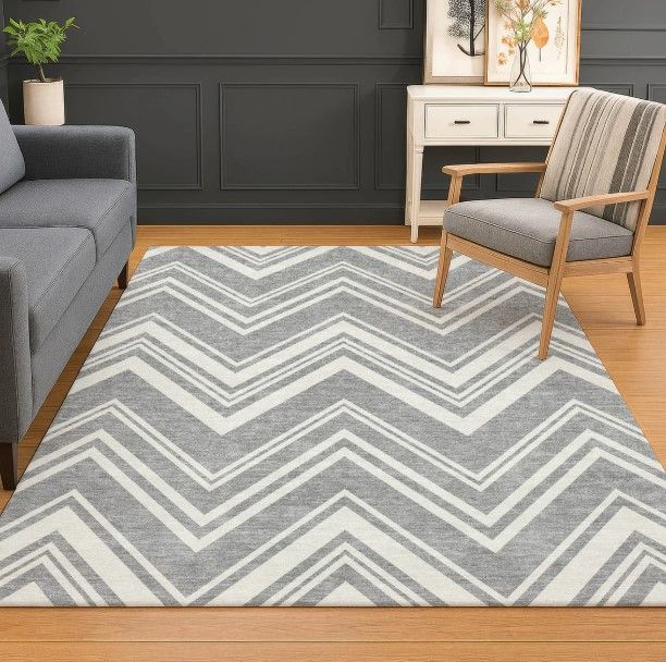Dalyn™ Rug Company The Reserve TR17 Pewter 5'x8' Area Rug-4