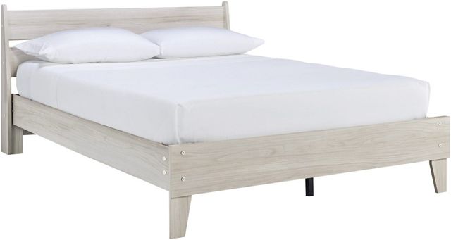 Signature Design by Ashley® Socalle 5-Piece Natural Twin Youth Panel Platform Bed Set-1