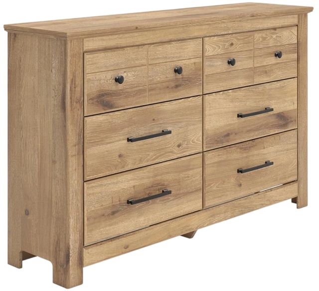 Signature Design by Ashley® Makidern Tan 6-Drawer Dresser-0