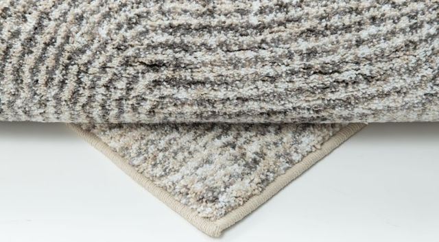 Orian Cloud 19 Vinyl Tracks Natural 5'x8' Area Rug-3