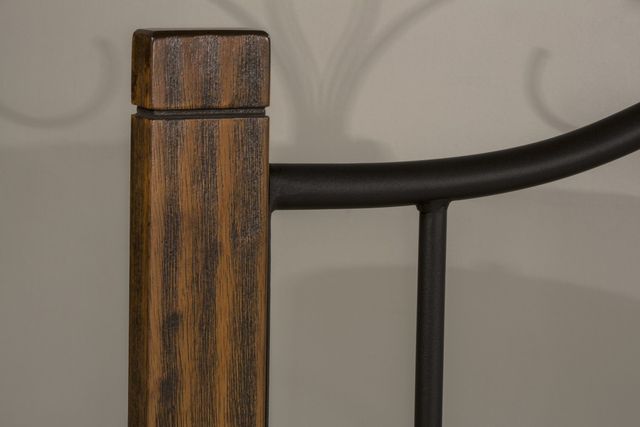 HH2 Home Destin Brushed Oak King Headboard or Footboard with Post Kit-2