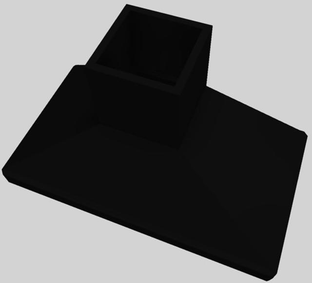 Vent-A-Hood® 48" Black Euro-Style Island Range Hood-4