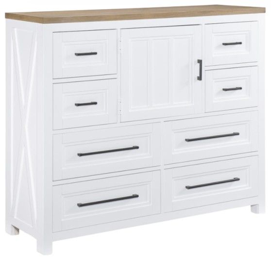 Legacy Classic Franklin Natural White Bureau Chest-0