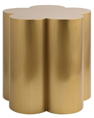 Meridian Furniture Lucky Brushed Gold End Table-2