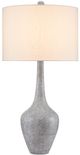 Currey & Company Fenellla Black/White Table Lamp-0