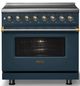 Viking® 5 Series 36" Squall Pro Style Induction Range with Brushed Brass Trim-3