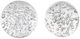A & B Home 2-Piece Clear Sphere with Bubbles Set-0
