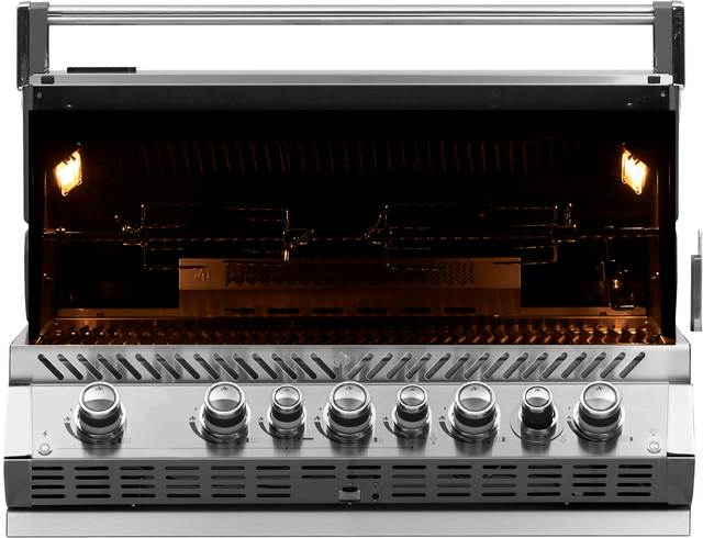 Napoleon Prestige® PRO™ Series 8-Burner Stainless Steel Built-In Liquid Propane Grill-1