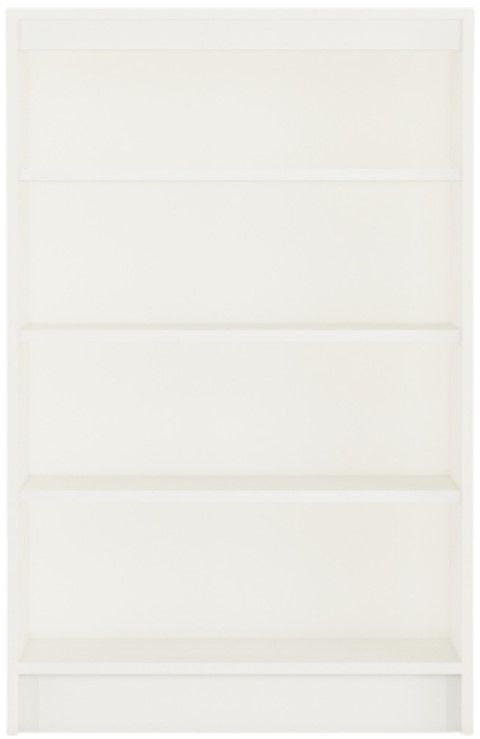 Perdue Woodworks Big Chester Rockport White 4-Shelves Bookcase-1
