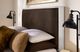Vaughan-Bassett Lodge & Loft Sedona Brown/Soft White Oak King Upholstered Panel Bed-2