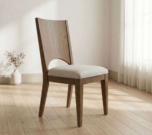 Liberty Furniture South Bend Burnished Clay Panel Back Dining Side Chair-1