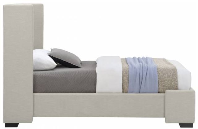 Meridian Furniture Oxford Beige Twin Bed-2