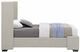 Meridian Furniture Oxford Beige Twin Bed-2