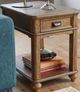 Null Furniture 8821 Pecan Rectangular End-0