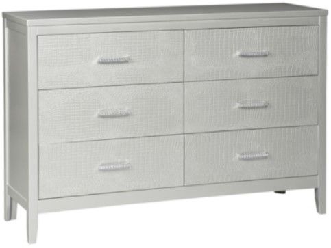 Signature Design by Ashley® Olivet 5-Piece Silver King Panel Bed Set-2