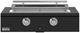 Caliber™ Rockwell Social 2-Burner Ultra Matte Black Built-In Natural Gas Grill with Polished Chrome Hardware-0