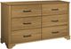 Monarch Specialties Inc. Medium Oak Dresser-0