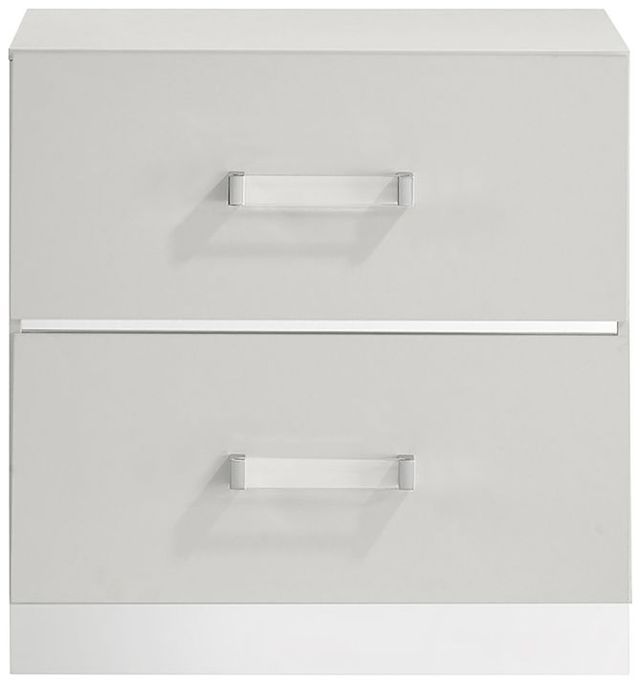 New Classic® Home Furnishings Europa White Nightstand-2