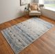 Feizy 39KQF Camellia Blue/Ivory 5'x8' Area Rug-5