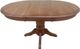 TEI Burnished Walnut 42" Round Dining Table with Empire Base-2