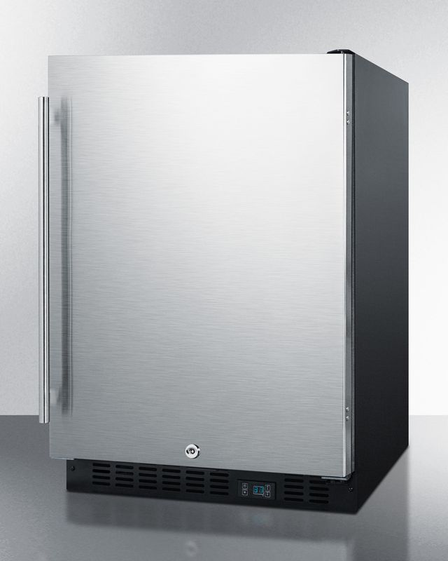 Summit® 24" 5.0 Cu. Ft. Stainless Steel Built-In Beverage Center-1