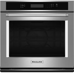KitchenAid® 30" Stainless Steel Single Electric Wall Oven