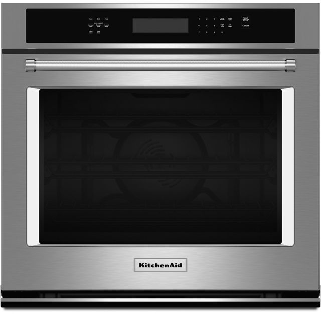 KitchenAid® 30" Stainless Steel Single Electric Wall Oven-0