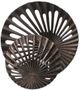Crestview Collection Ridley Dark Brown Wall Sconce-0