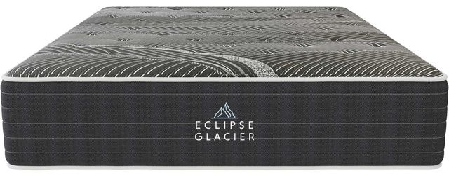 Eclipse® Glacier Black Ice C-Series Hybrid Medium Tight Top Flex Head Queen Mattress in a Box-1