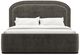 Caracole® Wanderlust Caracole Classic Pewter/Seal/Whisper of Gold King Upholstered Panel Bed-1