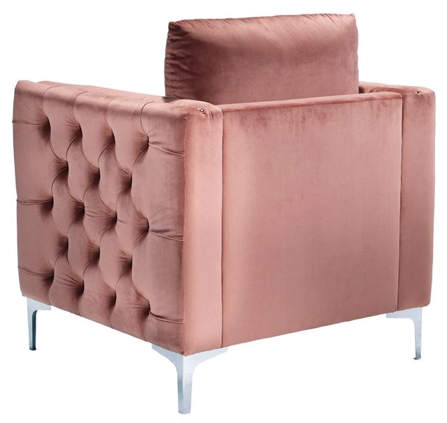 Signature Design by Ashley® Lizmont Blush Pink Accent Chair-3