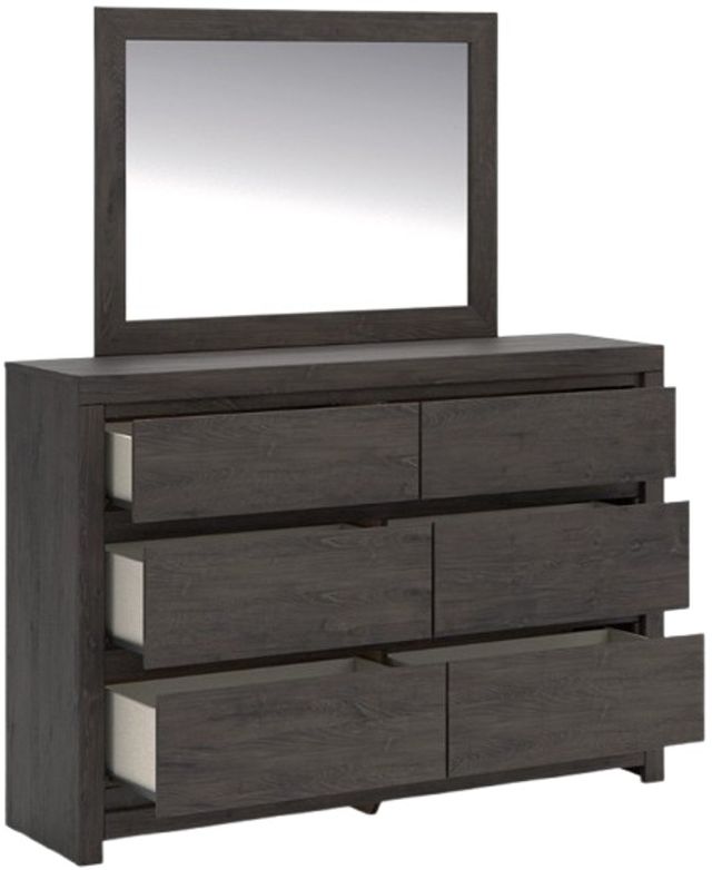 Signature Design by Ashley® Parlayon Charcoal Dresser and Mirror-2