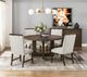Homelegance® Clara Beige/Brown Side Chair-1