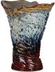 A & B Home Blue/Red Tove Cyclone Vase-1