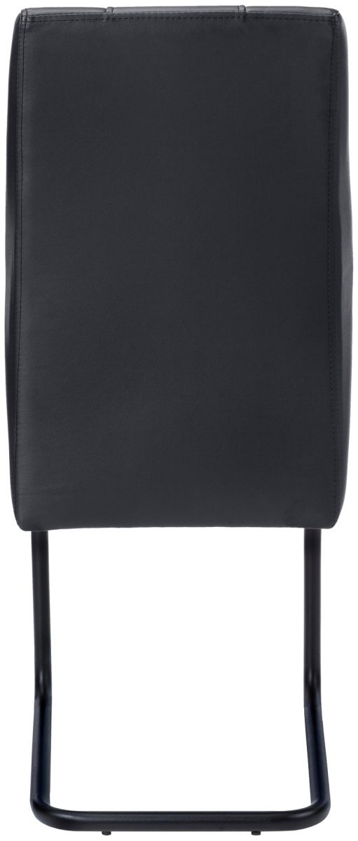 Monarch Specialties Inc. 2-Piece Black Side Chair Set with Black U-Shaped Bases-2