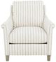 Fairfield® Customizable Olivia Rolled Pleated Arm Lounge Chair-2