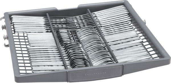 Bosch® 100 Series 24" Stainless Steel Top Control Built In Dishwasher-2