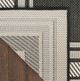 Nourison Home™ Horizon HOZ03 Black 5'x7' Area Rug-3